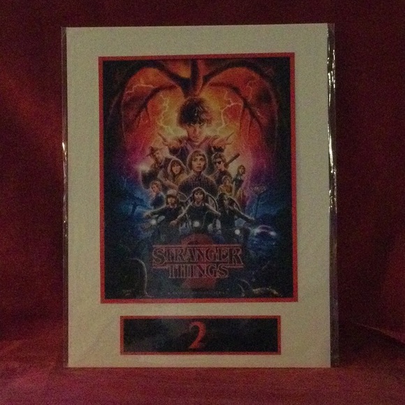 Set of 5 Stranger Things Mounted Mini Posters - Picture 4 of 8